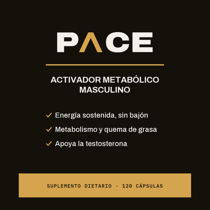 PACE — Activador metabólico masculino