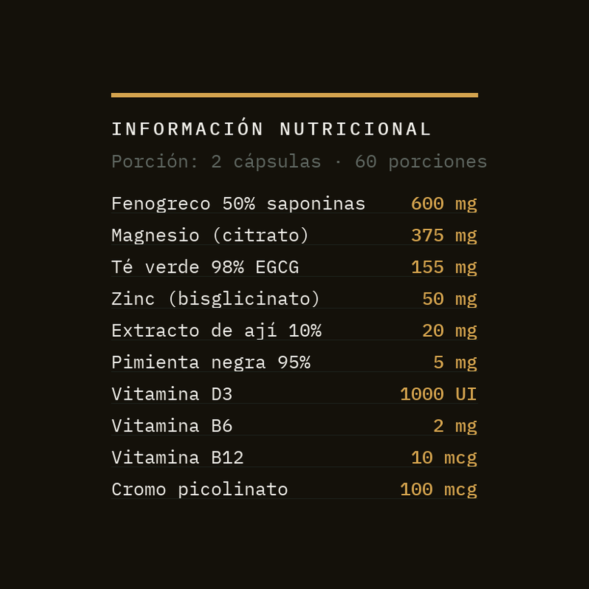 PACE — Activador metabólico masculino